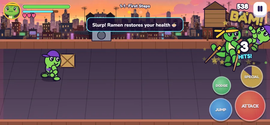 Brawling on the rooftops